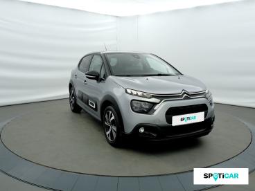 SPOTICAR Citroën C3 1.5 Bluehdi 100ch S&s Shine Pack E6.d Occasion - Citadine Diesel Gris Acier (m) - Eybens - 1203612410_3