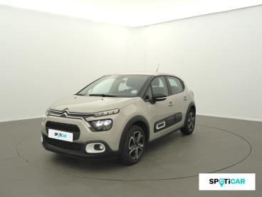 SPOTICAR Citroën C3 Puretech 83 S&s Bvm5 C-series Occasion - Citadine Essence Sable - St-jean-d Angely - 1203614724_1