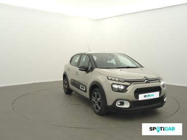 SPOTICAR Citroën C3 Puretech 83 S&s Bvm5 C-series Occasion - Citadine Essence Sable - St-jean-d Angely - 1203614724_3