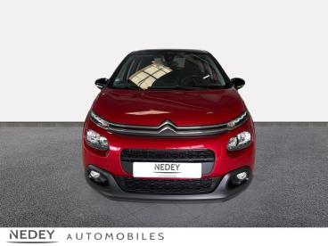 SPOTICAR Citroën C3 1.2 Puretech 110ch S&s Shine 124g Occasion - Citadine Essence Rouge Elixir (s) - Noir Onyx - Voujeaucourt - 1203619414_2