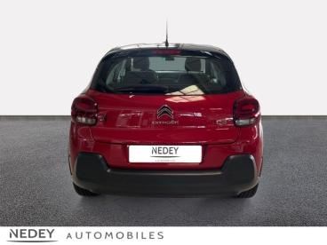 SPOTICAR Citroën C3 1.2 Puretech 110ch S&s Shine 124g Occasion - Citadine Essence Rouge Elixir (s) - Noir Onyx - Voujeaucourt - 1203619414_5