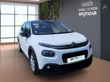 SPOTICAR Citroën C3 1.2 Puretech 83ch S&s Feel Nav Occasion - Utilitaire Essence Blanc - Montfavet - 1203626179_4