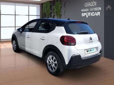 SPOTICAR Citroën C3 1.2 Puretech 83ch S&s Feel Nav Occasion - Utilitaire Essence Blanc - Montfavet - 1203626179_5