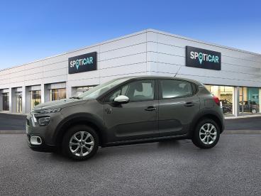SPOTICAR Citroën C3 Puretech 83 Ch Bvm5 You Occasion - Citadine Essence Gris - Lomme - 1203635143_1