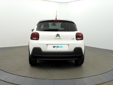 SPOTICAR Citroën C3 Puretech 110 S&s Eat6 Shine Occasion - Citadine Essence Blanc - Ste Genevieve - 1203636782_5