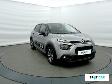 SPOTICAR Citroën C3 1.2 Puretech 110ch S&s Max Occasion - Citadine Essence Gris Artense - Chambery - 1203639405_3