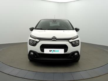 SPOTICAR Citroën C3 Puretech 110 S&s Eat6 Shine Occasion - Citadine Essence Blanc - Ste Genevieve - 1203640244_2