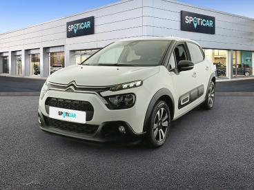 SPOTICAR Citroën C3 Puretech 110 Ch Bvm6 Max Occasion - Citadine Essence Blanc - Lomme - 1203640336_1