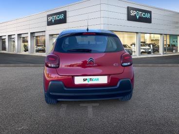 SPOTICAR Citroën C3 1.2 Puretech 83ch S&s Shine Occasion - Citadine Essence Rouge Elixir (s) - Noir Onyx - Reims - 1203640699_5