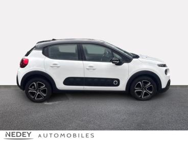SPOTICAR Citroën C3 Puretech 110ch Shine S&s Occasion - Citadine Essence Blanc Banquise - Pavillon Bi-ton No - Belfort - 1203642006_4