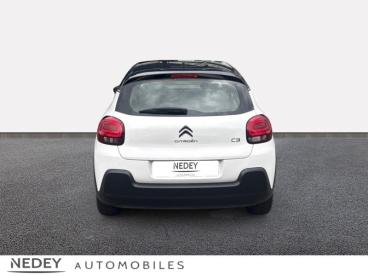SPOTICAR Citroën C3 Puretech 110ch Shine S&s Occasion - Citadine Essence Blanc Banquise - Pavillon Bi-ton No - Belfort - 1203642006_5