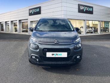 SPOTICAR Citroën C3 Puretech 110ch Shine S&s Occasion - Citadine Essence Gris Shark - Noir Onyx - Moulins - 1203648153_2