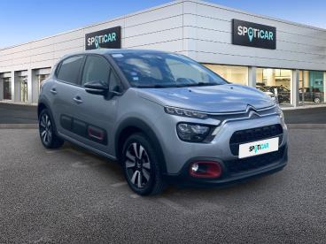 SPOTICAR Citroën C3 1.2 Puretech 83ch S&s C-series 123g Occasion - Citadine Essence Gris Platinium (m) - Reims - 1203648251_3