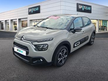 SPOTICAR Citroën C3 1.2 Puretech 83ch S&s Plus Occasion - Citadine Essence Sable (n) - Albertville - 1203651261_1