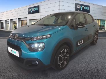 SPOTICAR Citroën C3 Puretech 83 S&s Bvm5 Feel Pack Occasion - Citadine Essence Bleu - Chambray Les Tours - 1203652234_1