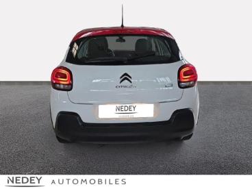 SPOTICAR Citroën C3 Puretech 82ch Shine Occasion - Citadine Essence Blanc Banquise - Rouge Aden - Voujeaucourt - 1203653917_5