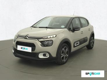 SPOTICAR Citroën C3 Puretech 83 S&s Bvm5 C-series Occasion - Citadine Essence Sable - St-jean-d Angely - 1203654709_1