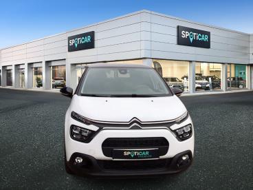 SPOTICAR Citroën C3 Bluehdi 100 S&s Bvm Shine Pack Occasion - Citadine Diesel Blanc - Eauze - 1203655835_2