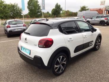 SPOTICAR Citroën C3 Bluehdi 100 S&s Bvm Shine Pack Occasion - Citadine Diesel Blanc - Eauze - 1203655835_5