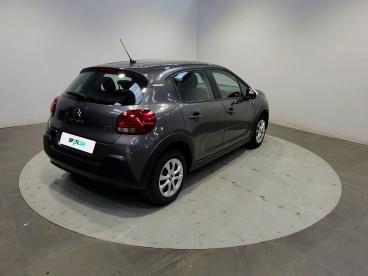 SPOTICAR Citroën C3 Puretech 83 Ch Bvm5 You Occasion - Citadine Essence Gris - Orvault - 1203656551_5