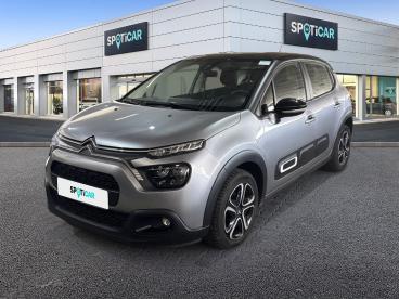 SPOTICAR Citroën C3 1.5 Bluehdi 100ch S&s Feel Pack E6.d Occasion - Citadine Diesel Gris Platinium (m) - Chalon Sur Saone - 1203656907_1
