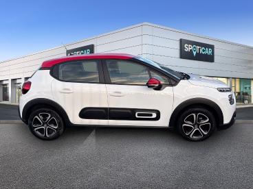 SPOTICAR Citroën C3 1.2 Puretech 83ch S&s Shine Occasion - Citadine Essence Blanc Banquise (o) - Reims - 1203658431_4