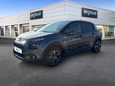 SPOTICAR Citroën C3 1.2 Puretech 83ch S&s C-series 123g Occasion - Citadine Essence Gris Platinium (m) - Reims - 1203661600_1