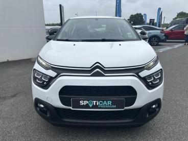 SPOTICAR Citroën C3 1.5 Bluehdi 100 S&s Feel Occasion - Citadine Diesel Blanc Banquise (o) - Sene - 1203665072_2