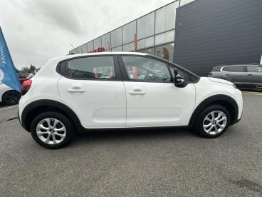 SPOTICAR Citroën C3 1.5 Bluehdi 100 S&s Feel Occasion - Citadine Diesel Blanc Banquise (o) - Sene - 1203665072_4