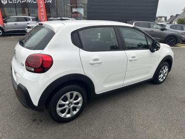 SPOTICAR Citroën C3 1.5 Bluehdi 100 S&s Feel Occasion - Citadine Diesel Blanc Banquise (o) - Sene - 1203665072_5