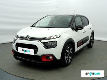 SPOTICAR Citroën C3 1.2 Puretech 83ch S&s Shine Pack 123g Occasion - Citadine Essence Blanc Banquise (o) - Eybens - 1203668142_1