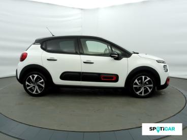 SPOTICAR Citroën C3 1.2 Puretech 83ch S&s Shine Pack 123g Occasion - Citadine Essence Blanc Banquise (o) - Eybens - 1203668142_4