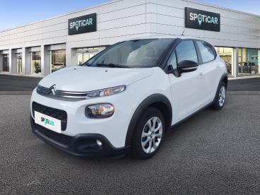 SPOTICAR Citroën C3 Societe Pure Tech 82 S&s Feel Nav Occasion - Utilitaire Essence Blanc - Evreux - 1203670787_1