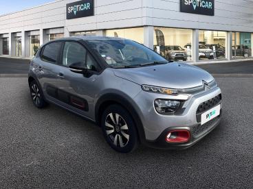 SPOTICAR Citroën C3 Puretech 83 S&s Bvm5 C-series Occasion - Citadine Essence Gris - Chambry - 1203672049_3