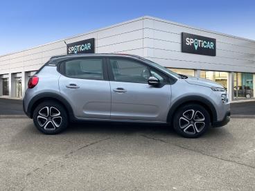 SPOTICAR Citroën C3 Puretech 83 Ch Bvm5 Plus Occasion - Citadine Essence Gris - Mont De Marsan - 1203673864_4