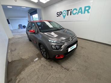 SPOTICAR Citroën C3 Puretech 83 S&s Bvm5 Shine Occasion - Citadine Essence Gris - Lormont - 1203676570_3
