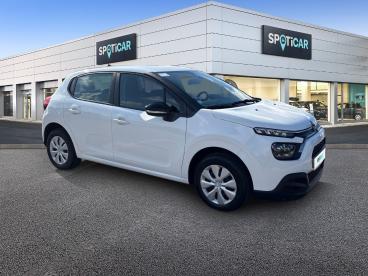 SPOTICAR Citroën C3 1.2 Puretech 83ch S&s  Feel Business Occasion - Citadine Essence Blanc Banquise (o) - Reims - 1203679220_3