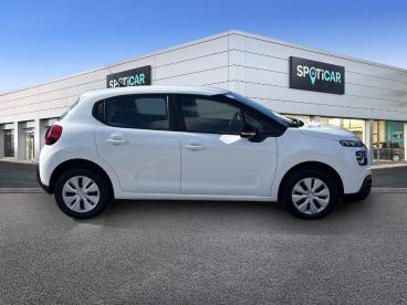 SPOTICAR Citroën C3 1.2 Puretech 83ch S&s  Feel Business Occasion - Citadine Essence Blanc Banquise (o) - Reims - 1203679220_4