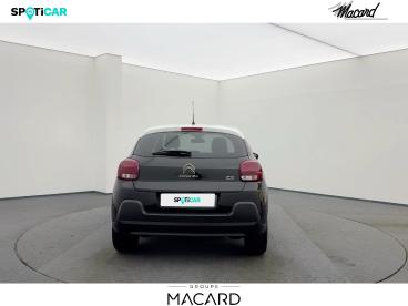 SPOTICAR Citroën C3 1.5 Bluehdi 100ch S&s Shine E6.d Occasion - Citadine Diesel Noir Perla Nera (n) - Blanc Opale - Castelsarrasin - 1203680753_5