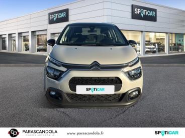 SPOTICAR Citroën C3 1.2 Puretech 83ch S&s Shine Occasion - Citadine Essence Sable (n) - Noir Onyx - Carpentras - 1203682275_2