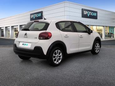 SPOTICAR Citroën C3 Bluehdi 100 S&s Bvm6 Occasion - Citadine Diesel Blanc Banquise - Pezenas - 1203682424_2