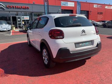 SPOTICAR Citroën C3 Bluehdi 100 Bvm6 Feel 5 Portes Occasion - Citadine Diesel Blanc - Ambert - 1203688328_5