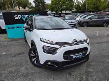 SPOTICAR Citroën C3 1.2 Puretech 83ch S&s Shine Occasion - Citadine Essence Blanc Banquise (o) - Chambourcy - 1203689060_1
