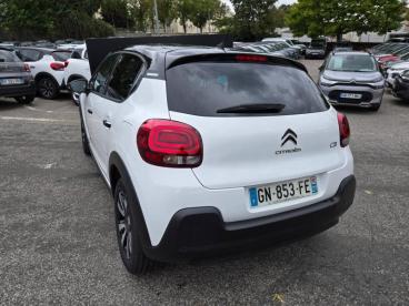 SPOTICAR Citroën C3 1.2 Puretech 83ch S&s Shine Occasion - Citadine Essence Blanc Banquise (o) - Chambourcy - 1203689060_4