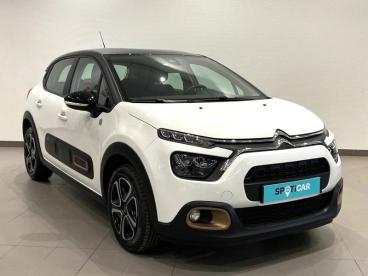 SPOTICAR Citroën C3 Essence 83 C-series Radar Recul Carplay Clim Auto Occasion - Citadine Essence Blanc Banquise (o) - Noir Perla Nera - Colmar - 1203689782_3