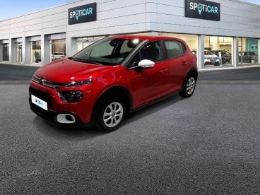 SPOTICAR Citroën C3 Puretech 83 Ch Bvm5 You Occasion - Citadine Essence Rouge - Orvault - 1203692015_1