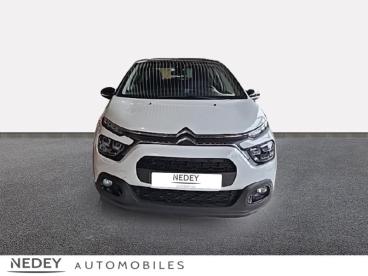 SPOTICAR Citroën C3 1.2 Puretech 83ch S&s Shine Occasion - Citadine Essence Blanc Banquise (o) - Noir Perla Nera - Voujeaucourt - 1203695073_2