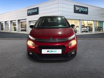 SPOTICAR Citroën C3 Bluehdi 100ch Feel S&s E6.d-temp Bvm5 Occasion - Citadine Diesel Rouge Rubi - Blanc Opale - Chalon Sur Saone - 1203698643_2