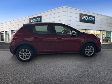 SPOTICAR Citroën C3 Bluehdi 100ch Feel S&s E6.d-temp Bvm5 Occasion - Citadine Diesel Rouge Rubi - Blanc Opale - Chalon Sur Saone - 1203698643_4
