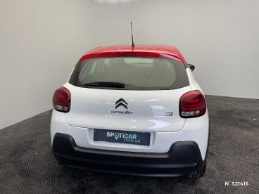 SPOTICAR Citroën C3 Puretech 82 S&s Bvm5 Shine Occasion - Citadine Essence Blanc - Brie comte robert - 1203702436_3